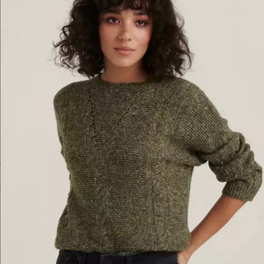 Lucky Brand Cable Knit Sweater